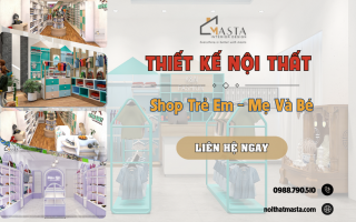 Thiết Kế Shop Trẻ Em - Mẹ Và Bé